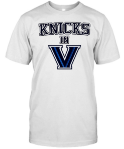 Knicks In V Villanova New York Knicks Basketball 2026 parody logo Classic Men's T-shirt