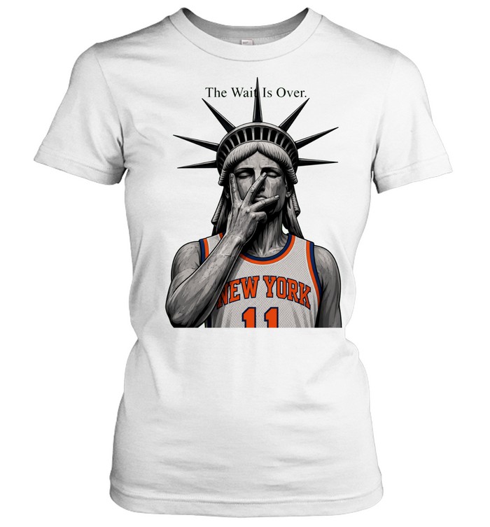 Knicks Jalen Brunson Liberty The Wait Is Over Classic Women's T-shirt