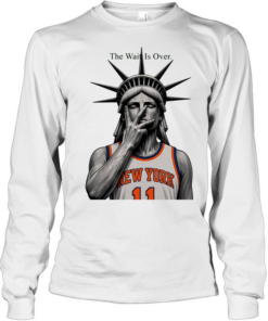 Knicks Jalen Brunson Liberty The Wait Is Over Long Sleeved T-shirt