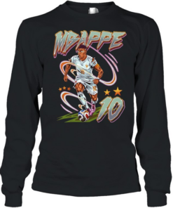 Kylian Mbappe France National Team 10 Long Sleeved T-shirt
