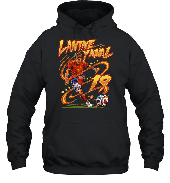 Lamine Yamal Spain National Football Team 19 Unisex Hoodie
