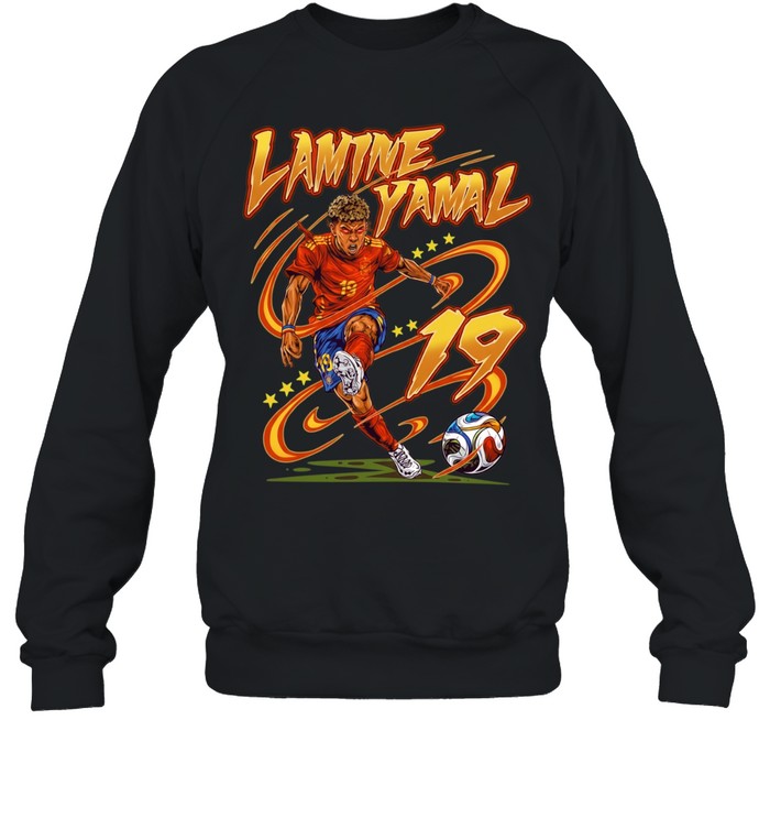 Lamine Yamal Spain National Football Team 19 Unisex Sweatshirt