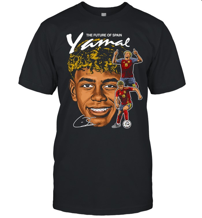 Lamine Yamal Spain National Team the future of Spain signature Classic Men's T-shirt