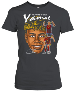 Lamine Yamal Spain National Team the future of Spain signature  Classic Women's T-shirt