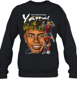 Lamine Yamal Spain National Team the future of Spain signature Unisex Sweatshirt