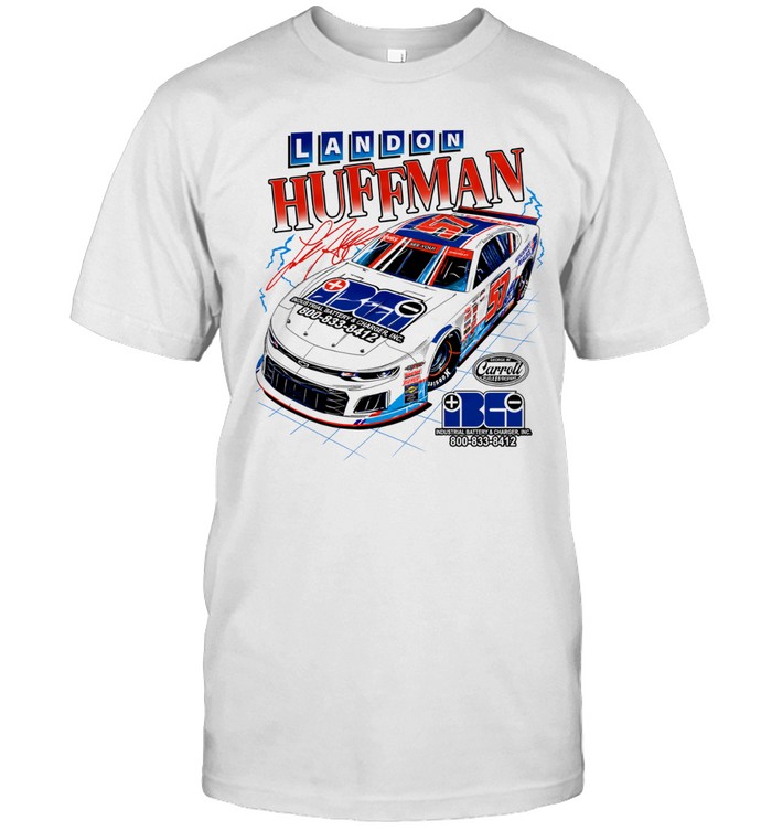 Landon Huffman 57 Industrial Battery and Charger Carroll Speed Classic Men's T-shirt