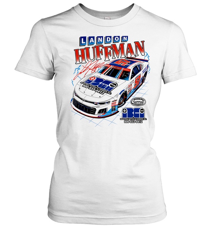Landon Huffman 57 Industrial Battery and Charger Carroll Speed Classic Women's T-shirt