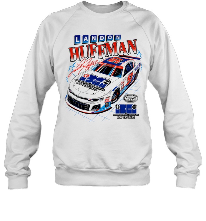 Landon Huffman 57 Industrial Battery and Charger Carroll Speed Unisex Sweatshirt
