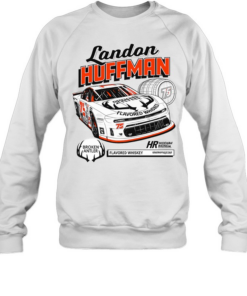 Landon Huffman Broken Antler Flavored Whiskey 75 Huffman Racing Grassroots Global Unisex Sweatshirt