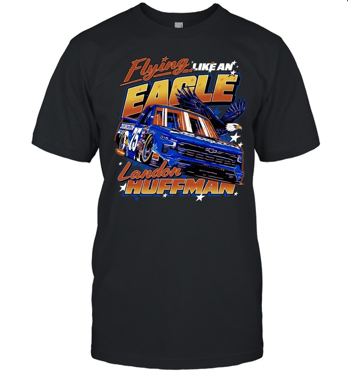 Landon Huffman Flying Like an Eagle 75 Henderson Grissroots Global racing Classic Men's T-shirt