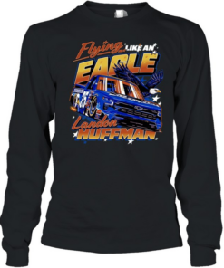 Landon Huffman Flying Like an Eagle 75 Henderson Grissroots Global racing Long Sleeved T-shirt