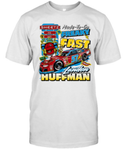 Landon Huffman Sheetz Made To Go Freaky Fast 57 Nascar Racing Team Sheetze Classic Men's T-shirt