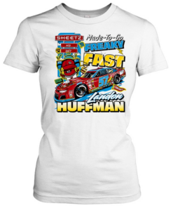 Landon Huffman Sheetz Made To Go Freaky Fast 57 Nascar Racing Team Sheetze  Classic Women's T-shirt