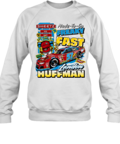 Landon Huffman Sheetz Made To Go Freaky Fast 57 Nascar Racing Team Sheetze  Unisex Sweatshirt