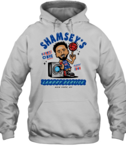 Landry Shamet New York Knicks Shamsey’s Cleanest in NYC Landry Service since 1946 Unisex Hoodie