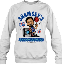 Landry Shamet New York Knicks Shamsey’s Cleanest in NYC Landry Service since 1946 Unisex Sweatshirt