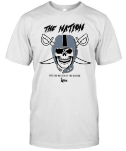 Las Vegas Raiders The Nation skull Classic Men's T-shirt