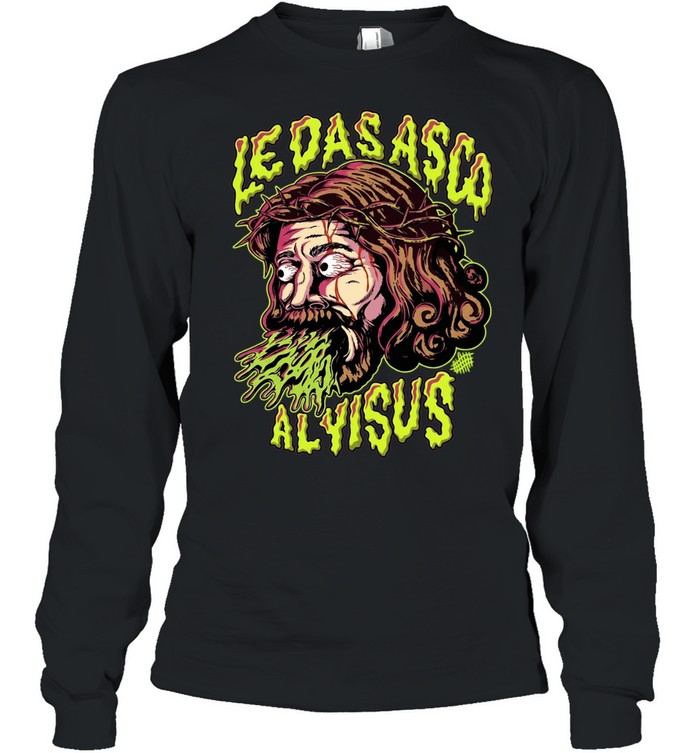 Le Dasasco Alyisus Jesus surreal art psychedelic Long Sleeved T-shirt
