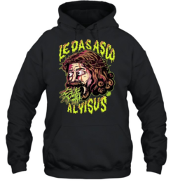 Le Dasasco Alyisus Jesus surreal art psychedelic Unisex Hoodie