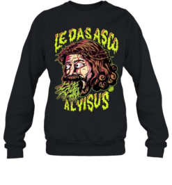 Le Dasasco Alyisus Jesus surreal art psychedelic Unisex Sweatshirt