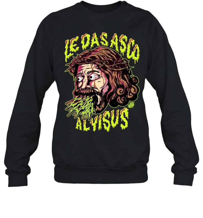 Le Dasasco Alyisus Jesus surreal art psychedelic Unisex Sweatshirt