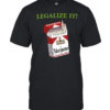 Legalize It Royal Reefer Marijuana 20 Class A Joints Classic Men's T-shirt