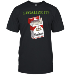 Legalize It Royal Reefer Marijuana 20 Class A Joints  Classic Men's T-shirt