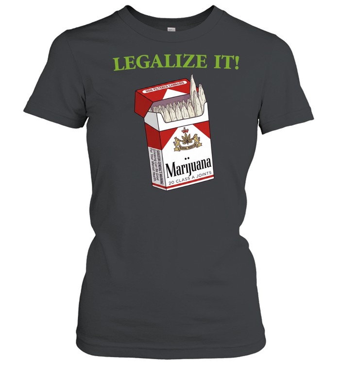 Legalize It Royal Reefer Marijuana 20 Class A Joints Classic Women's T-shirt