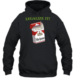 Legalize It Royal Reefer Marijuana 20 Class A Joints Unisex Hoodie