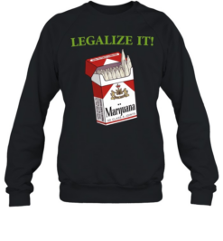 Legalize It Royal Reefer Marijuana 20 Class A Joints Unisex Sweatshirt