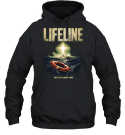 Lifeline The Cross Leads Home Christian Unisex Hoodie