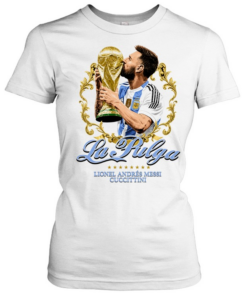 Lionel Andrés Messi Argentina World Cup La Pulga  Classic Women's T-shirt