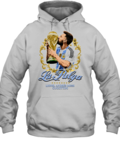 Lionel Andrés Messi Argentina World Cup La Pulga Unisex Hoodie