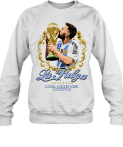 Lionel Andrés Messi Argentina World Cup La Pulga Unisex Sweatshirt