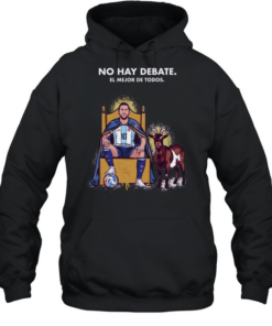 Lionel Messi Argentina National Team No Hay Debate El Mejor De Todos Unisex Hoodie