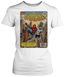 Lionel Messi Argentina National Team Spider-Man the Amazing Spider-Goat  Classic Women's T-shirt