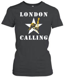 London Calling The Clash Punk Rock Band  Classic Women's T-shirt