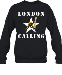 London Calling The Clash Punk Rock Band  Unisex Sweatshirt