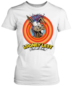 Looney left thats all folks donkey  Classic Women's T-shirt