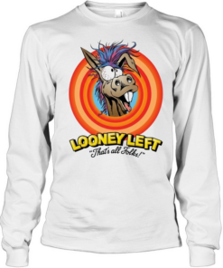 Looney left thats all folks donkey Long Sleeved T-shirt