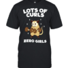 Lots of Curls Zero Girls Opossum Lifting Weights Classic Men's T-shirt