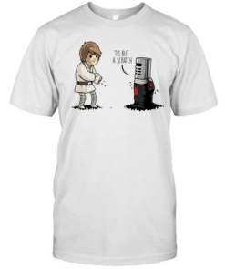 Luke Skywalker tis but a scratch Classic Men's T-shirt