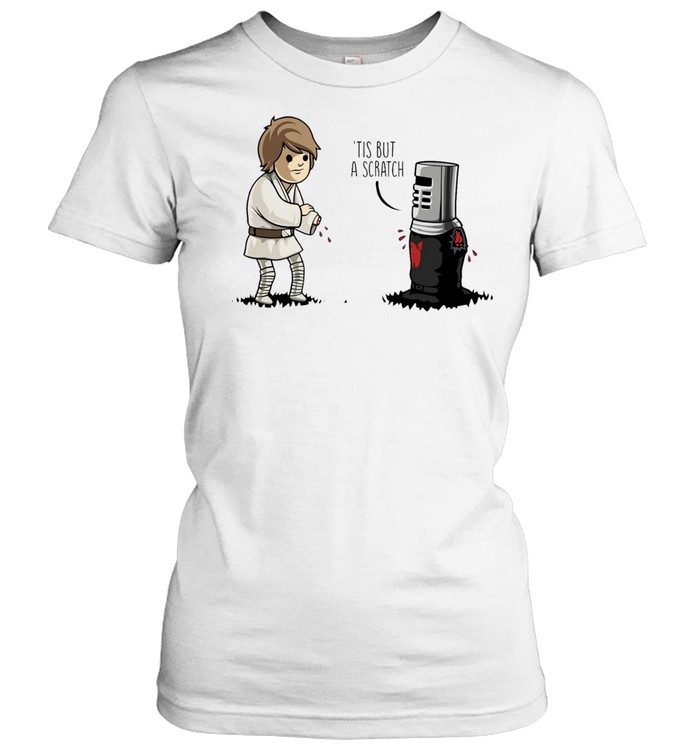 Luke Skywalker tis but a scratch Classic Women's T-shirt