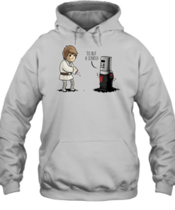 Luke Skywalker tis but a scratch Unisex Hoodie