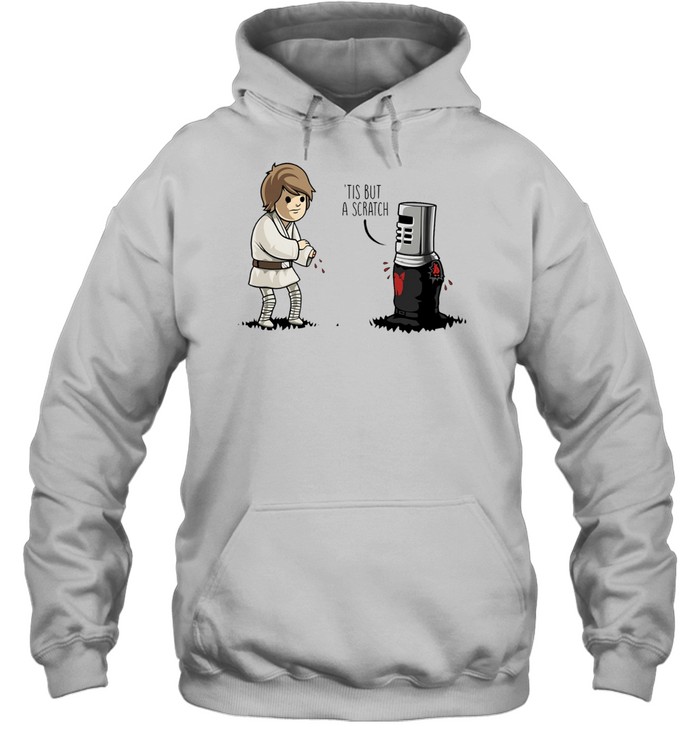 Luke Skywalker tis but a scratch Unisex Hoodie