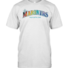 Mariners Play with Love Seattle Mariners Baseball Rainbow Pride Classic Men's T-shirt