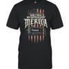 Metric System of Merica 9mm bullet American flag  Classic Men's T-shirt