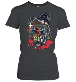 Metroid Watch Your Back Samus Aran Nintendo  Classic Women's T-shirt
