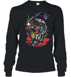 Metroid Watch Your Back Samus Aran Nintendo  Long Sleeved T-shirt
