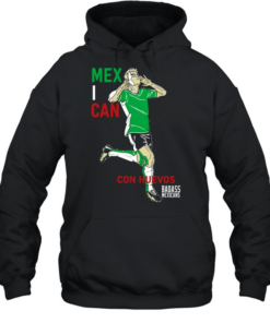 Mexican Con Huevos Badass Mexicans Mexico Soccer Unisex Hoodie